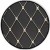 Black and Beige Diamond Car Mats