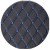 Black and Blue Diamond Car Mats