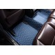 Blue Luxury Leather Diamond Car Mats