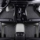 Grey and Grey Double Layer Premium Diamond Car Mats