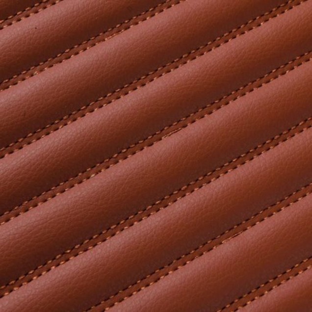 Luxury Leather Stripe Car Mats