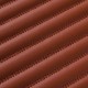 Luxury Leather Stripe Car Mats