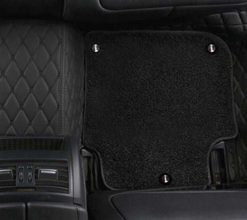 Wine Red Custom Diamonds Car Mats