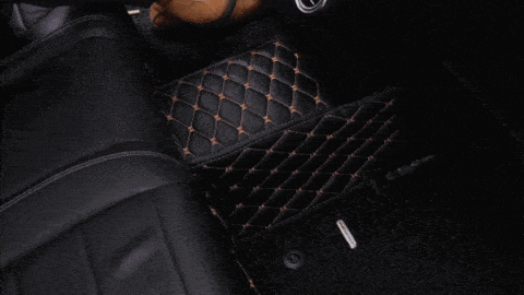 Diamonds Car Mats Easy to Clean